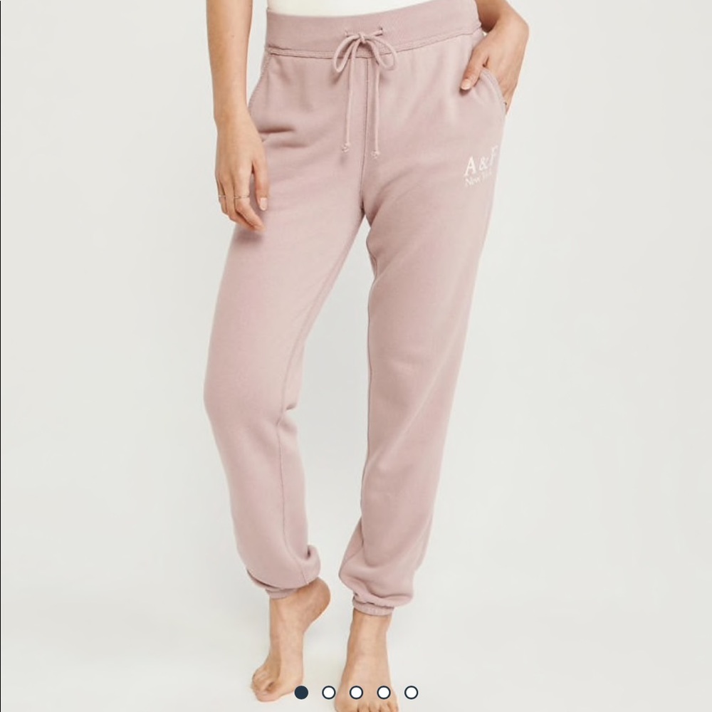 ABERCROMBIE & FITCH SOFT BLUE SWEATPANTS